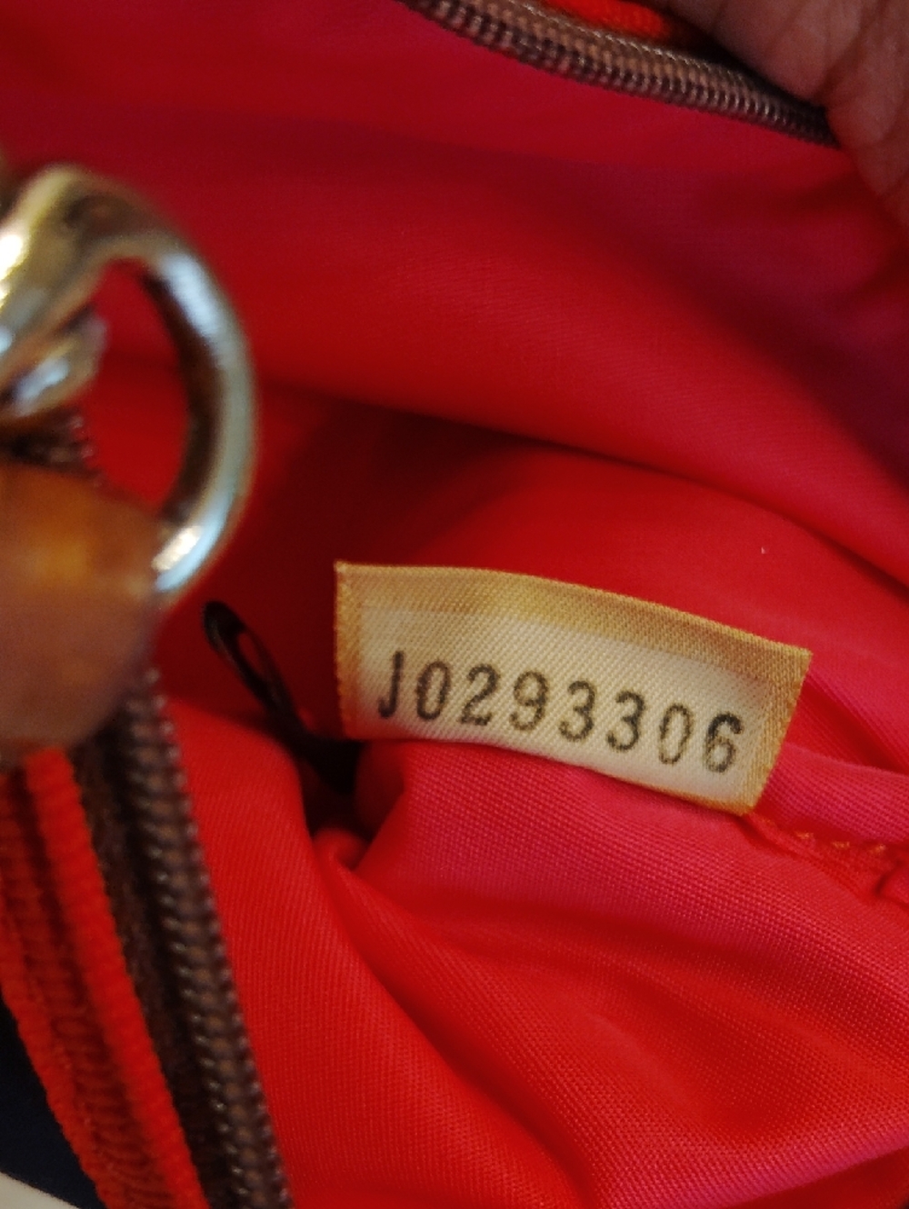 Dooney & Bourke Red Wristlet with Brown Strap!! - Picture 13 of 14